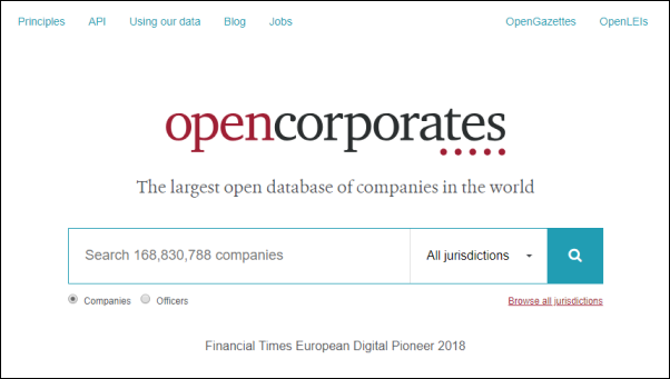 opencorporates